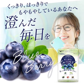 Seedcoms Blueberry 90 และ 30 days (90 /30 tablet) made in Japan บลูเบอร์รี่บำรุงสายตา  จากญี่ปุ่น