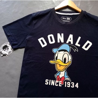 เสื้อยืดใหม่เสื้อยืด พิมพ์ลาย Disney Donald Duckขนาดเต็ม S-3XL