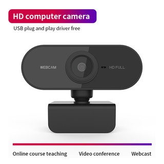 กล้อง เว็บแคม PC01,02 ใช้ประชุม การเรียนออนไลน์ เหมาะกับ zoom google meeting ติดตั้งง่าย web cam