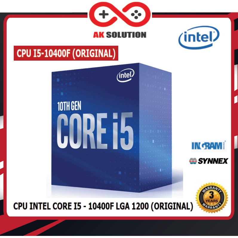 cpu-ซีพียู-intel-1200-core-i5-10400f-2-9-ghz-original-ประกัน-3-เต็ม-ศูนย์-synnex-ingram