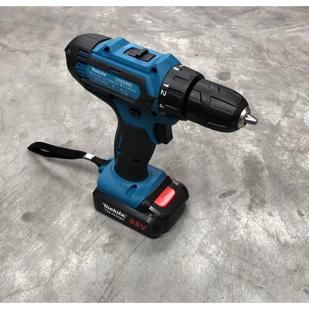 ชุดกระเป๋าสว่านแบต-makita-88v-รุ่น-550dwe-2-ระบบ-รับประกัน-90-วัน