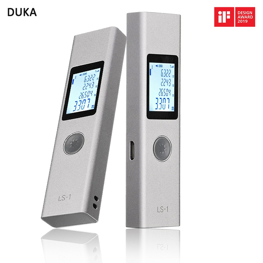 Duka LS-P เครื่องวัดระยะเลเซอร์ดิจิตอลอัจฉริยะแบบชาร์จไฟได้สําหรับการ ...