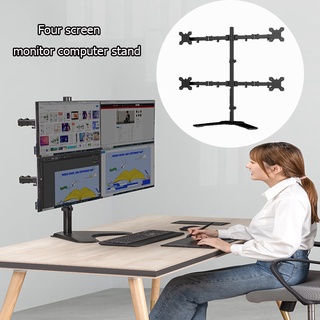 ภาพหน้าปกสินค้าขาตั้งจอมอนิเตอร์ 4 จอ 13-27 นิ้ว แบบตั้งโต๊ะ ขาแขวนจอคอมพิวเตอร์ พร้อมส่ง ที่เกี่ยวข้อง
