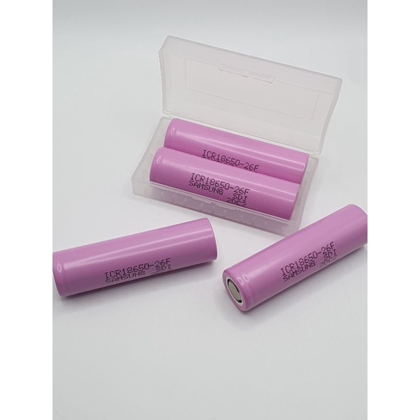 18650-แบตเตอรี่ลิเธียมหัวแบน-3-7v-2600mah-แบตเตอรี่แบบชาร์จไฟได้-ราคา1ก้อน-ออกบิลได้