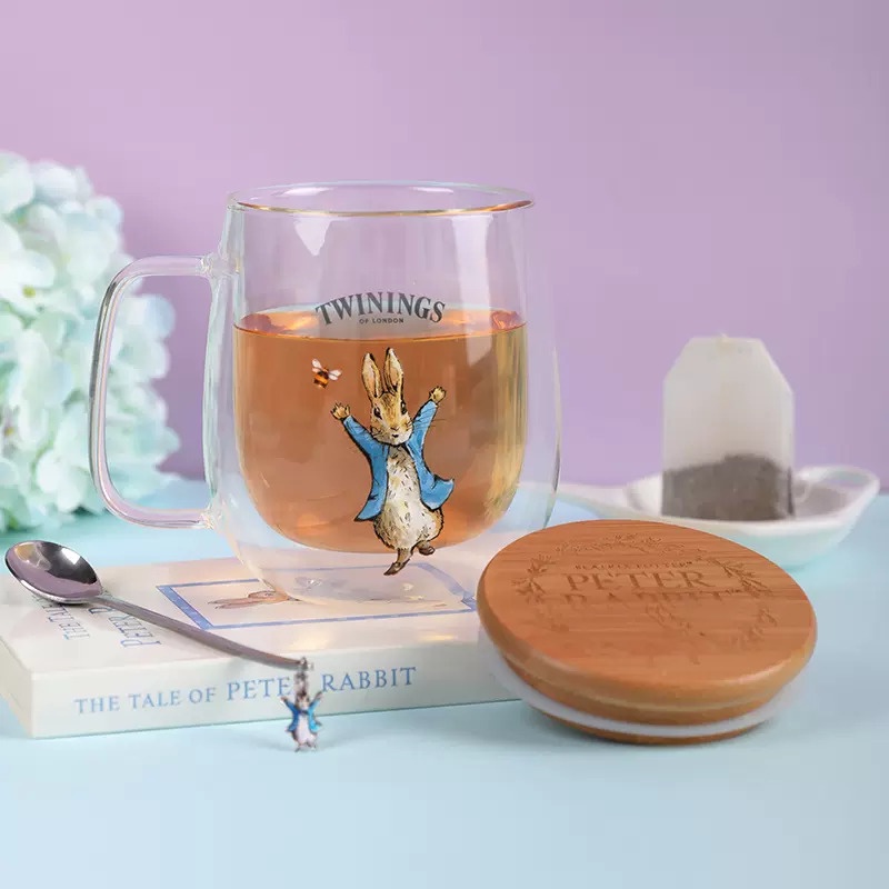 พรีออเดอร์ แก้ว 2 ชั้น Twinings X Peter rabbit ของแท้ (นำเข้า) | Shopee ...