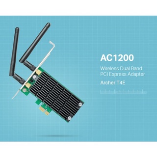ภาพขนาดย่อของภาพหน้าปกสินค้าTP-LINK (Archer T4E) AC1200 Wireless Dual Band PCI Express Adapter LT จากร้าน hardware_corner บน Shopee ภาพที่ 6