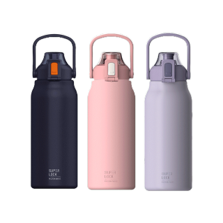 [ของขวัญปีใหม่ จับฉลาก] Super Lock ขวดน้ำสแตนเลส กระบอกน้ำเก็บอุณหภูมิ ขนาด 1.7 ลิตร รุ่น S145 (316) และ 1.3 ลิตร รุ่น S146 (304) Stainless Steel Bottle แก้วเก็บความเย็น กระติกน้ำสแตนเลส