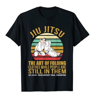 เสื้อยืดโอเวอร์ไซส์ขายดี เสื้อยืดลําลอง แขนสั้น พิมพ์ลาย Jiu Jitsu s Art Of Folding BJJ MMA Jujitsu สําหรับผู้ชาย ODgiko