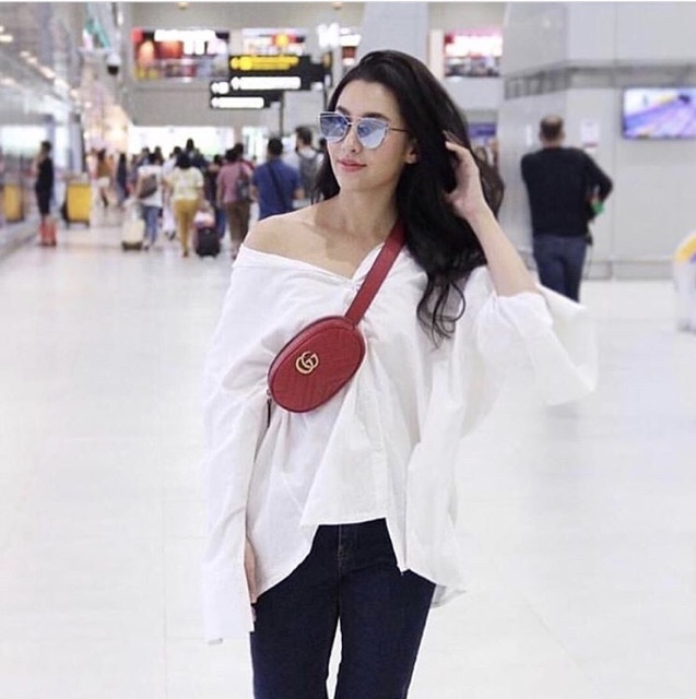 New Gucci marmont belt bag size 85 95 Shopee Thailand