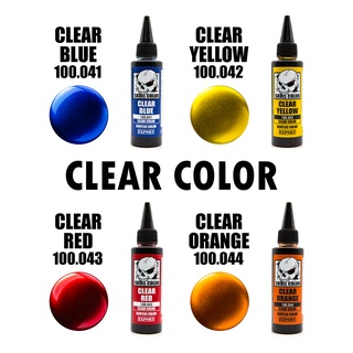 CLEAR COLOR สีโปร่งแสง พร้อมพ่นสำหรับแอร์บรัช 60ml