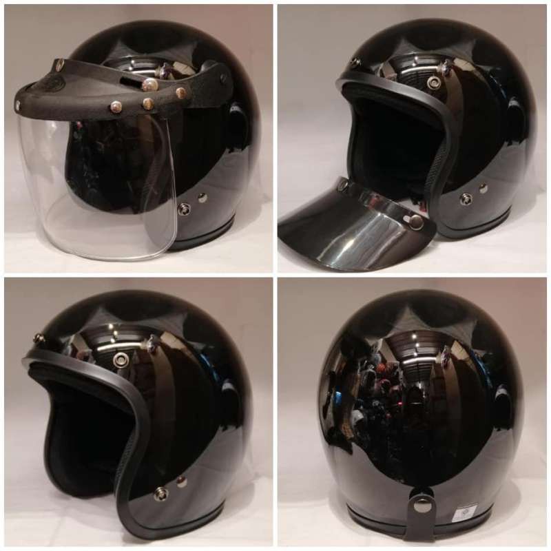 หมวกกันน็อค-วินเทจ-bm-helmet-vintage-หมวกกันน็อค-5-เป้ก