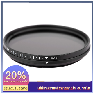 ราคาFotga 49mm Slim Fader Variable ND Filter Adjustable Neutral Density ND2 to ND400