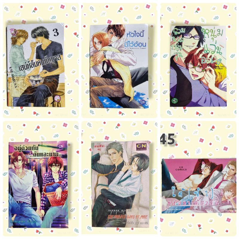 หนังสือการ์ตูนวาย-manga-yaoi-cncomics-ฟาโรห์-มือสอง-สภาพดี