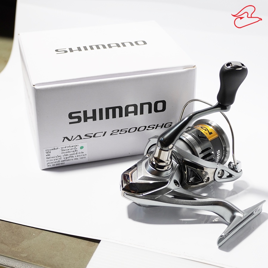 รอกตีเหยื่อปลอมสปินนิ่งชิมาโน่ แนสซี่ Shimano Nasci ปี2021 เบอร์ 2500 ...