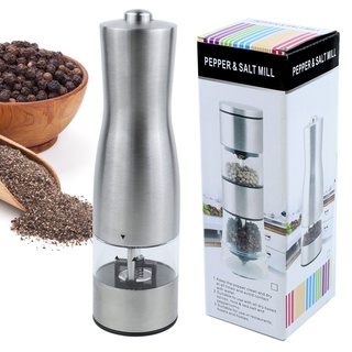 Superhomeshop เครื่องบดพริกไทย ขวดบดพริกไทย Pepper &amp; Salt Mill รุ่น PepperSalt-24May-J1