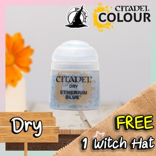 (Dry) ETHERIUM BLUE : Citadel Paint แถมฟรี 1 Witch Hat