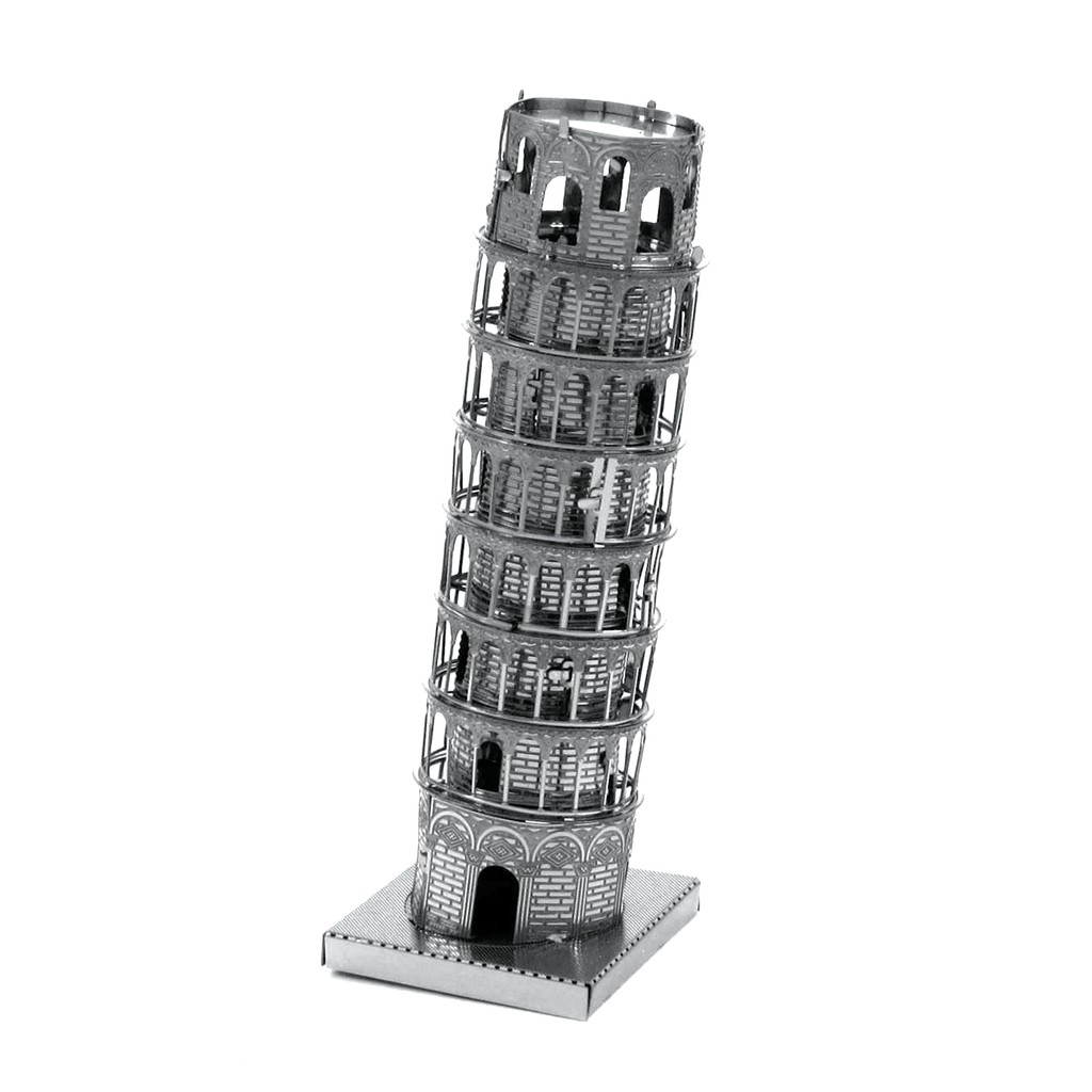 พร้อมส่ง-ตัวต่อเหล็ก-3-มิติ-torredi-di-pisa-3d-metal-model