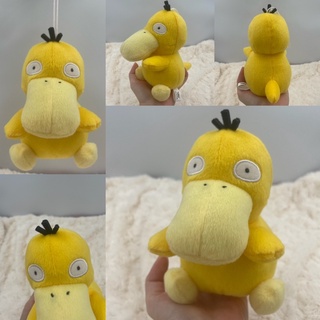 ตุ๊กตาโปเกม่อน โคดัก โกดัก ท่ายังไม่ปวดหัว แปลก หายาก Psyduck (Koduck) Pokémon Sun &amp; Moon Tsuttette Plushie Collection