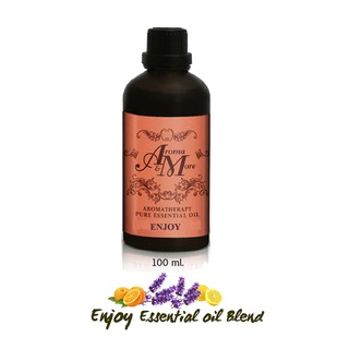 Aroma&amp;more ENJOY Essential Oil 100% blend / รื่นรมย์กับกลิ่นสดชื่นสบายๆ กับทุกบรรยากาศกับ Lavender+กลิ่นส้ม Citrus 100ML