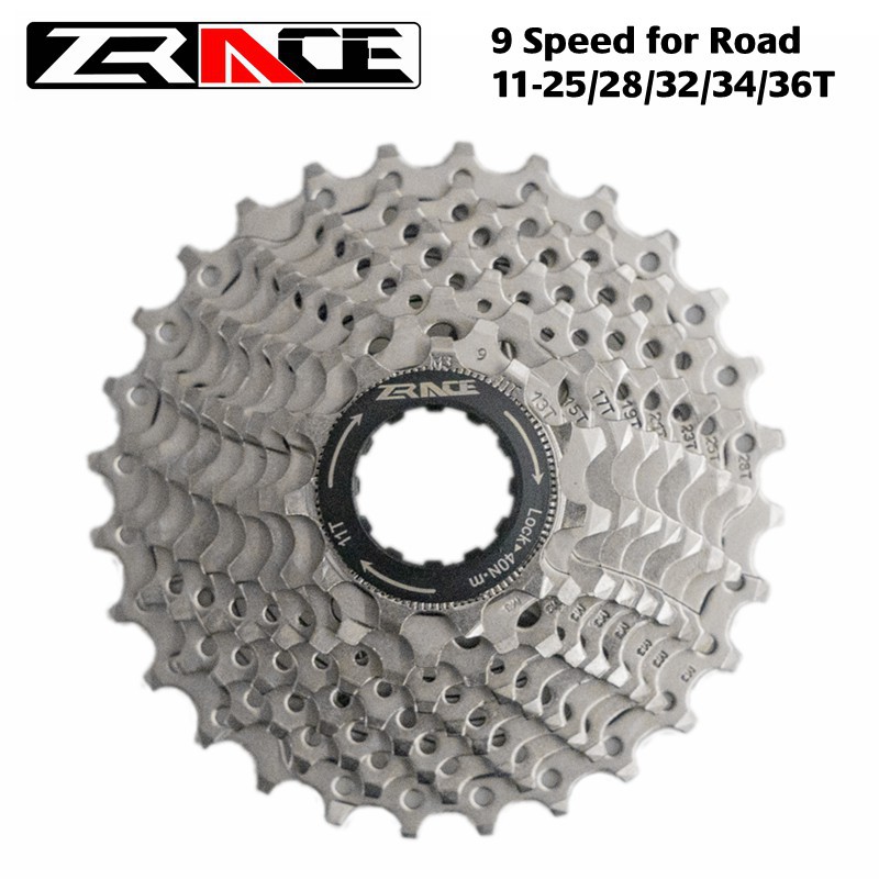 zrace-ฟังหลังจักรยานจักรยานเสือภูเขา-9-ความเร็วถนน-ฟันเกียร์-11-25t-28t-32t-34t-36t