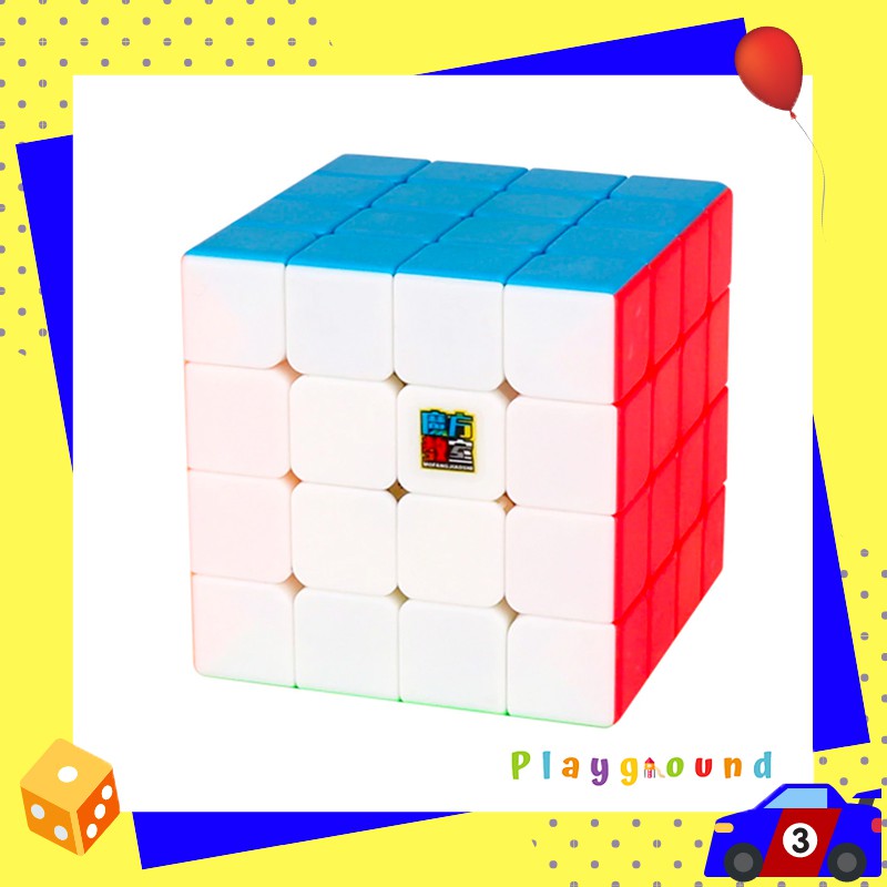 รูบิค ลูกบาศก์ 4x4x4 ความเร็วระดับมืออาชีพ Moyu Meilong MF4 Rubik Cube ...