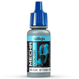 Vallejo MECHA COLOR 69.024 Stone Grey สีสูตรน้ำ ไม่มีกลิ่น ใช้งานง่าย ใช้พู่กัน หรือ AirBruhs ได้ทั้งหมดเนื้อสีเนียน.