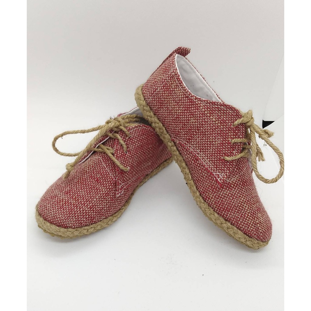 ใหม่-รองเท้าเอสปาดริล-หญิง-แฮนด์เมด-ผ้าใบ-รองเท้าลำลอง-อินดี้-วินเทจ-แบบสนีคเกอร์-ผ้าชาวเขา-espadrilles