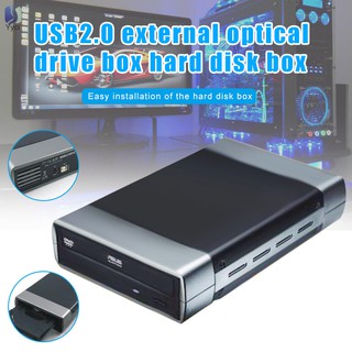 ภาพหน้าปกสินค้าYY External hhd Enclosure DVD Drives Optical Drive Box อุปกรณ์เสริมสำหรับคอมพิวเตอร์ ที่เกี่ยวข้อง