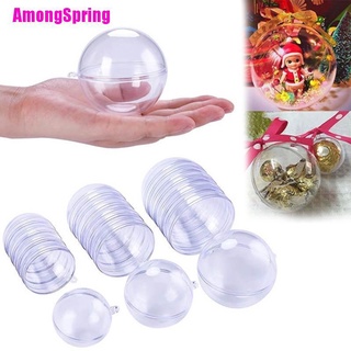 สินค้า ( Amongspring ) กล่องพลาสติกใส สําหรับเปิดเทศกาลคริสต์มาส