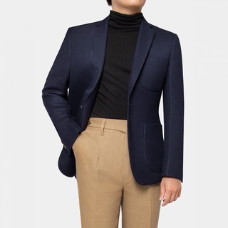 DGRIE แจ็กเกตสีกรมทูวโทน Navy Blue Vintage Flannel Jacket | ไซส์ไหนหมดสามารถทักแชทสอบถามได้