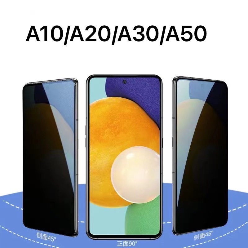 ht-ส่งจากไทย-ฟิล์มกระจกกันคนมองเต็มจอ-samsunga10-a20-a30-a50