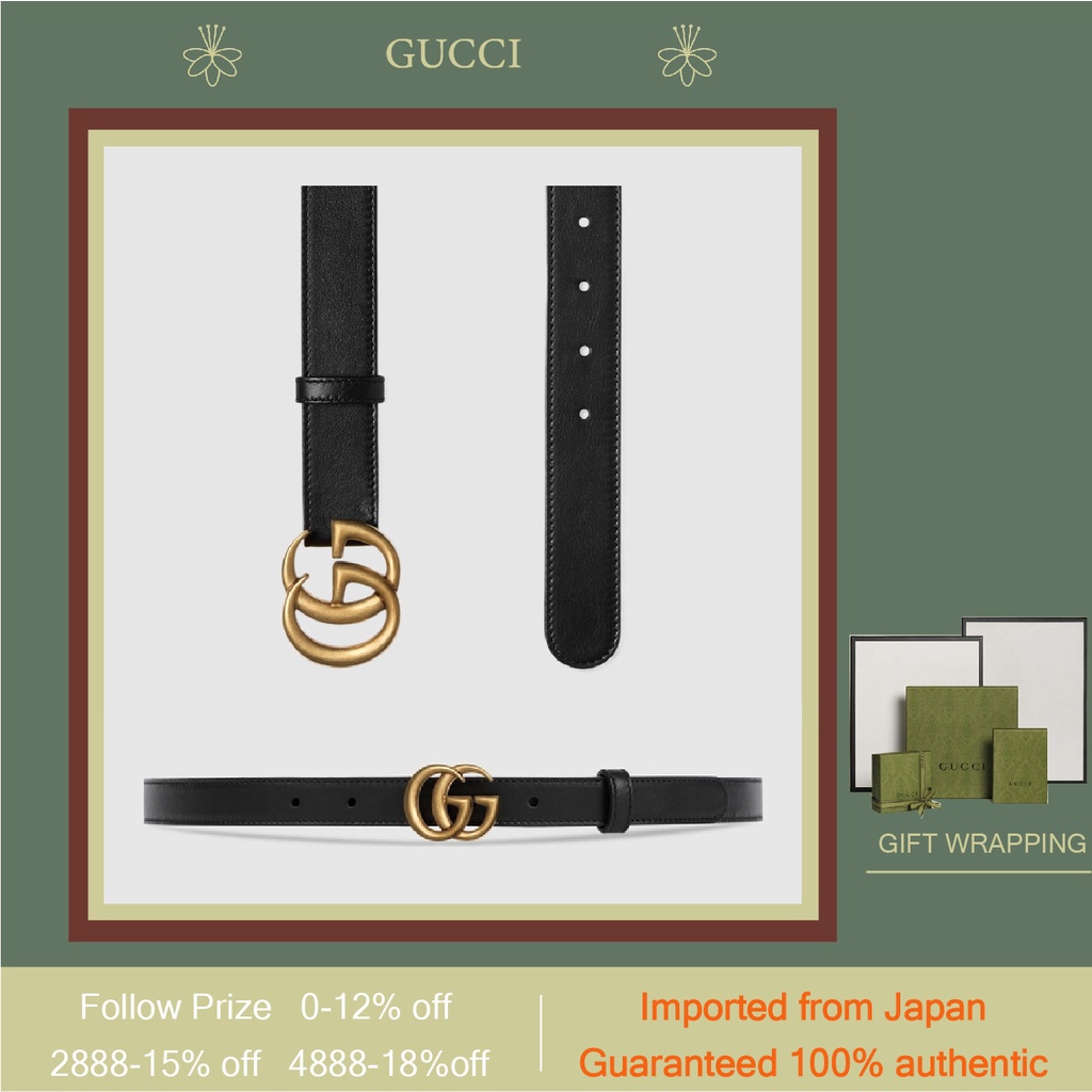 ส่งไว-24ชม-new-gucci-gg-leather-belt-2cm-3cm-75-80-85-90-95-100-ของแท้-100-ลดกระหน่ำ-ถูกที่สุด