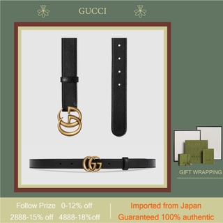 ส่งไว✈️24ชม New Gucci GG Leather Belt 2cm 3cm 75 / 80 / 85 / 90 / 95 / 100 ของแท้ 100% ลดกระหน่ำ ถูกที่สุด!!