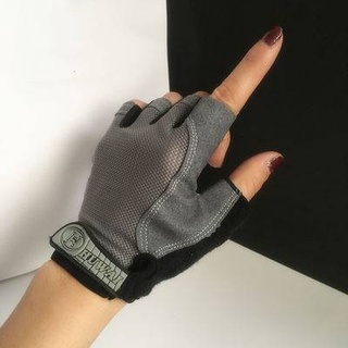 กีฬากึ่ง -gloves อุปกรณ์การฝึกโยคะกลางแจ้งการขี่กลางแจ้งไม่ใช่การสวมใส่และสวมใส่ -ถุงมือออกกำลังกายในฤดูร้อนที่ทนต่อการร