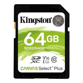 Kingston SD Card Canvas Select 64 GB Class 10 UHS-I