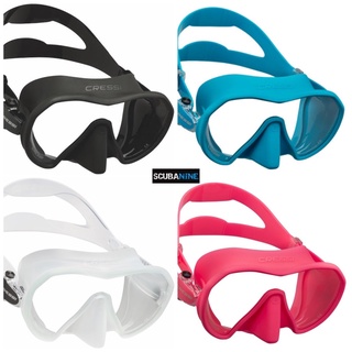 สินค้า พร้อมส่ง !! หน้ากากดำน้ำ Cressi รุ่น ZS1 mask มี 4 สี ใส่ดำน้ำ scuba หรือ freediving ก็ได้