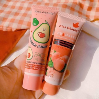 Kiss Beauty BB พีช + Primer อโวคาโด้ 🍑🥑