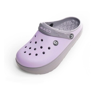 【SSร้านแฟชั่น】MAGO FOOTWEAR " BAMBO " ( ม่วงพาสเทล ) รองเท้าสุขภาพใหม่