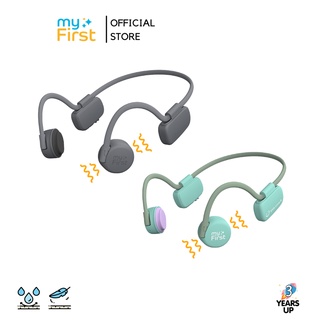 ภาพหน้าปกสินค้าMYFIRST® หูฟังเด็ก มีไมค์ ไร้สาย Wireless Bone Conduction Headphones (ประกันศูนย์ไทย 1 ปี) หูฟังบลูทูธ สำหรับเด็ก เรียนออนไลน์ เล่นเกมส์ Kids Earbuds ซึ่งคุณอาจชอบราคาและรีวิวของสินค้านี้