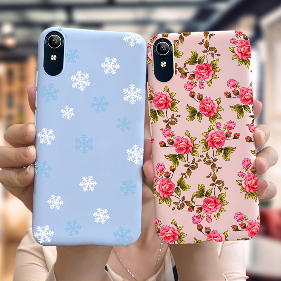 เคสโทรศัพท์มือถือแบบนิ่ม-ลายดอกไม้แก้วไวน์-หรูหรา-สําหรับ-vivo-y91c-2020-y1s-1929-y90-1908-1823-1820-y91c