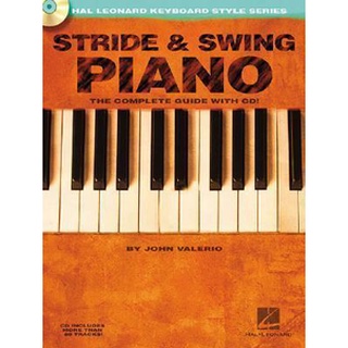 STRIDE & SWING PIANO Hal Leonard Keyboard Style Series Piano/Keyboard book&CD