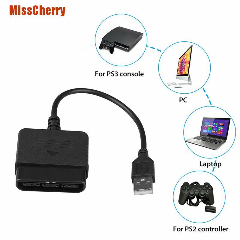 ภาพสินค้า(Misscherry) สายเคเบิ้ลอะแดปเตอร์ควบคุม Ps2 เป็น Ps3 Playstation 2 เป็น Usb สําหรับ Pc Playstation3 จากร้าน inthespreba.th บน Shopee ภาพที่ 6