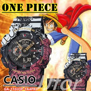 เหลือ 442 บาท ใส่โค้ด MARINC30 -ONE PIECE รุ่น Limited Edition นาฬิกา Luffy C-asioG-gshockGA-110JOP-1A4PR