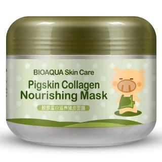 Poquan Collagen Sleeping Mask &amp; Moisturizing Bubble Mask &amp; Moisturizing Oil Control