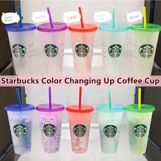 ภาพหน้าปกสินค้าStarbucks แก้วกาแฟพลาสติก ลายเกล็ดหิมะ เปลี่ยนสีได้ พร้อมหลอดดูด ใช้ซ้ําได้ 710 มล. ที่เกี่ยวข้อง
