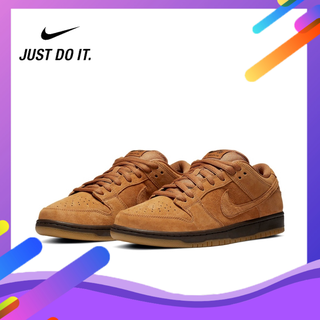 Nike SB Dunk Low Pro "Wheat Mocha" BQ6817-204 ของแท้ 100% Sneakers