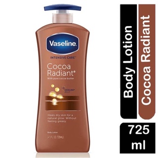 Vaseline intensive care Cocoa radiant 725 ml.