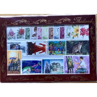 แสตมป์ศิลปะวัฒนธรรมไทย/Arts and culture on stamps 20 ดวง ใหม่