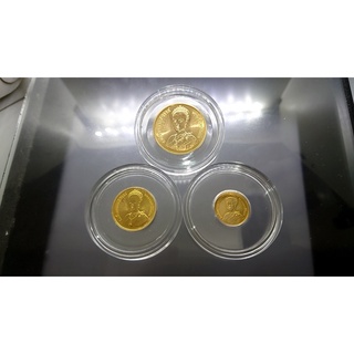 เหรียญทองครบชุด(หน้าเหรียญ1500-3000-6000บาท)ที่ระลึกเฉลิมพระชนมพรรษา 5 รอบ ราชินี พ.ศ.2535