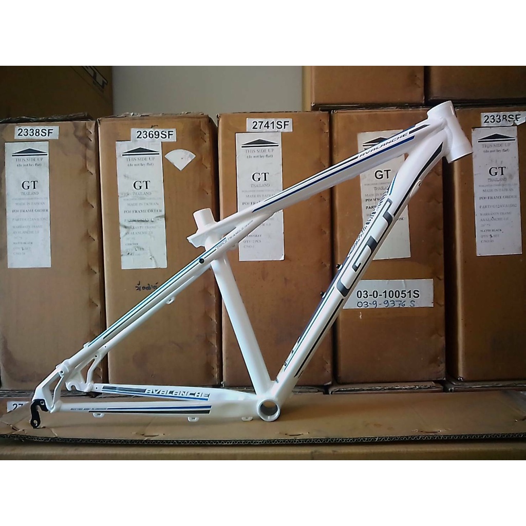 ลดล้างสต็อคคค-เฟรมเซ็ต-เฟรมเสือภูเขา-gt-avalanche-2012-frameset-ล้อ26-27-5-ไซส์-16นิ้ว